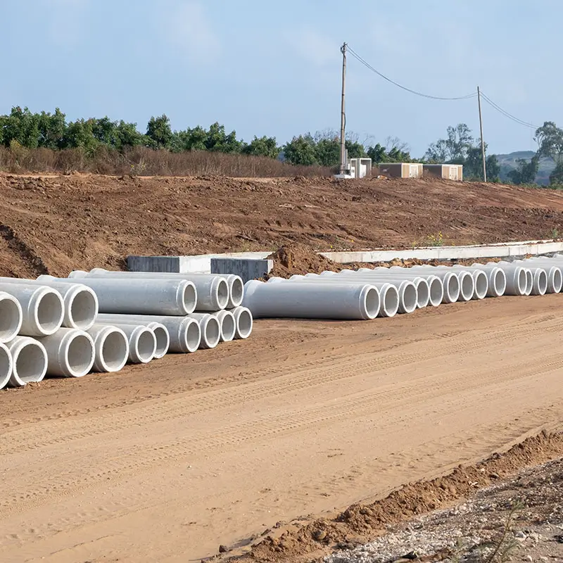 Concrete drainage pipe